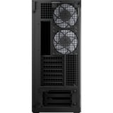 ARCTIC Xtender Mirrow Black Design, Tower-Gehäuse schwarz, Tempered Glass x 2 (verspiegelt)