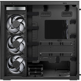 ARCTIC Xtender Mirrow , Tower-Gehäuse schwarz, Tempered Glass x 2 (verspiegelt)