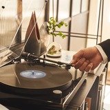 Audio-Technica AT-LPW50PB, Plattenspieler schwarz (glänzend), Phono-Vorverstärker