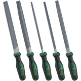 Bosch Heimwerken & Garten Feilen Set, 5-teilig grün/schwarz, 200mm