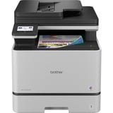 Brother MFC-L8730CDW, Multifunktionsdrucker grau/dunkelgrau, Scan, Kopie, Fax, USB, LAN, WLAN, Duplex (Druck), Duplex (Scan)