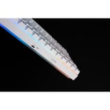 CHERRY XTRFY K33 Compact Wireless , Gaming-Tastatur weiß, DE-Layout, Rubberdome
