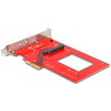 DeLOCK PCI Express x4 Karte zu 1 x intern U.3, Schnittstellenkarte 