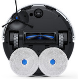 ECOVACS Deebot MINI Blau, Saugroboter weiß/blau, Inklusive Mini-OMNI-Station