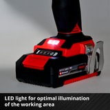 EINHELL Professional Akku-Schlagbohrschrauber TE-CD 18/50 Li-i BL, 18Volt rot/schwarz, 2x Li-Ionen Akku 2,0Ah
