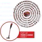 EINHELL TE-SV 18 Li (1x 4,0), Stielstaubsauger rot/schwarz