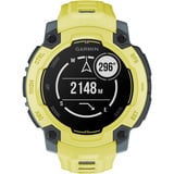 Garmin Instinct E, Smartwatch limette/limette, 45 mm, Twilight/Electric Lime, Silikon-Armband