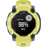 Garmin Instinct E, Smartwatch limette/limette, 45 mm, Twilight/Electric Lime, Silikon-Armband