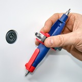 KNIPEX Stift-Schaltschrankschlüssel 00 11 07, Steckschlüssel blau/rot, Länge 145 mm