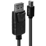 Lindy Mini DP zu DP Kabel schwarz, 2m