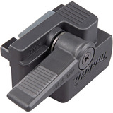 Makita Schnellspanner-Set 2-teilig 1913K5-7 schwarz/blau, Spannwerkzeug und Halter, für alle Makita Führungsschienen