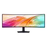 SAMSUNG ViewFinity S49F950UAU, LED-Monitor 124 cm (49 Zoll), schwarz, DQHD, VA, Curved, HDR, KVM, USB-Hub, USB-C, 120Hz Panel