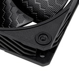 SilverStone Shark Force 120, Gehäuselüfter schwarz, 120 mm