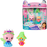 Spin Master Gabby's Dollhouse: Der Film - Queen Kitty Fee & Kätzchen Gnom Figuren-Set, Spielfigur 