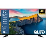 Telefunken QU50K800, QLED-Fernseher 126 cm(50 Zoll), schwarz, UltraHD/4K, Triple Tuner, SmartTV