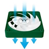 Thermaltake CT120 EX ARGB Sync PC Cooling Fan Racing Green, Gehäuselüfter grün, 3er-Pack, 120 mm