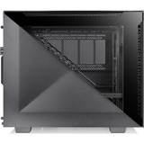 Thermaltake Divider 200 TG Air Micro, Tower-Gehäuse schwarz, Tempered Glass