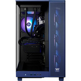 Thermaltake FTW V380XL 9070XT, Gaming-PC violett/transparent, Windows 11 Pro