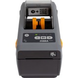 Zebra ZD411, Bondrucker dunkelgrau, 300 dpi, Thermodirektdruck, Bluetooth (BLE), RTC