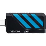 ADATA External SSD SC735 1 TB, Externe SSD schwarz/blau, USB-C 3.2 Gen 2 (10 Gbit/s)