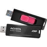 ADATA SC610 1000 GB, Externe SSD schwarz, USB-A 3.2 Gen 2