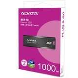 ADATA SC610 1000 GB, Externe SSD schwarz, USB-A 3.2 Gen 2