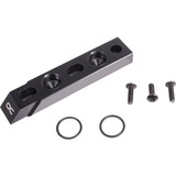 Alphacool Eisblock Aurora Terminal flat straight - Acetal, Verbindung 