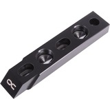 Alphacool Eisblock Aurora Terminal flat straight - Acetal, Verbindung 
