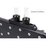 Alphacool Eisblock Aurora Terminal flat straight - Acetal, Verbindung 
