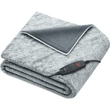 Beurer Wärmezudecke HD 75 Nordic Grey Green Planet , Heizdecke grau, 180 x 130 cm