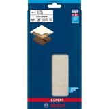 Bosch Professional Expert M480 Netzstruktur-Schleifblatt-Set 115 x 230mm, K80 / 120 / 180 10-teilig, für Schwingschleifer