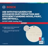 Bosch Professional Expert M480 Netzstruktur-Schleifblatt Ø 125mm, K100 50 Stück, für Exzenterschleifer