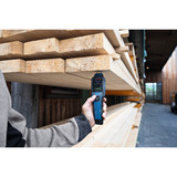 Bosch Professional Holzfeuchtemesser GMP 2-15 Professional blau/schwarz, 2x Batterien, Tasche