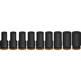 Bosch Professional PRO Impact Steckschlüsseleinsatz-Set 3/4", 9-teilig schwarz, tief