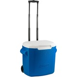 Coleman 28QT Performance Wheeled Kühlbox blau/weiß