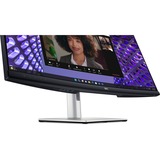 Dell P3424WEB, LED-Monitor 87 cm (34 Zoll), schwarz/silber, WQHD, IPS, QHD-Webcam