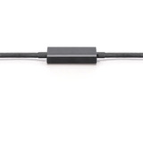Digitus Aktives USB 3.2 Gen 1 Verlängerungskabel, USB-C Stecker > USB-A Buchse schwarz, 10 Meter, Repeater Kabel