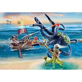 PLAYMOBIL 71419 Pirates Kampf gegen den Riesenoktopus, Konstruktionsspielzeug 
