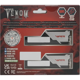 Patriot DIMM 48 GB DDR5-6000 (2x 24 GB) Dual-Kit, Arbeitsspeicher schwarz, PVVR548G600C30K, Viper Venom RGB, INTEL XMP, AMD EXPO