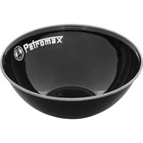 Petromax Emaille Schalen px-bowl-1-s 1 Liter, 2 Stück, Schüssel schwarz, Ø 19cm