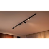 Philips HUE Perifo Basis-Set für die Decke (gerade, 4 Spots), Leuchte schwarz