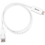 Sharkoon Adapterkabel Displayport 1.2 > HDMI 4K weiß, 1 Meter