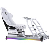 Thermaltake GR500 Snow Racing Simulator Cockpit, Sim Rig weiß
