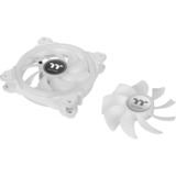 Thermaltake SWAFAN 12 RGB Radiator Fan TT Premium Edition White (3-Fan Pack), Gehäuselüfter weiß, 3er Pack, inkl. Controller