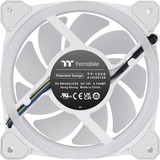 Thermaltake SWAFAN 12 RGB Radiator Fan TT Premium Edition White (3-Fan Pack), Gehäuselüfter weiß, 3er Pack, inkl. Controller