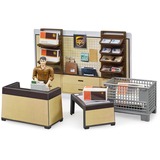 bruder 62250 bworld UPS Paketshop, Spielfigur 