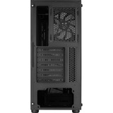 Aerocool Falcon G-BK-v2, Tower-Gehäuse schwarz, Tempered Glass