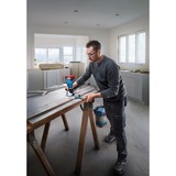 Bosch Professional Akku-Kantenfräse /-Laminatschneider GLF 18V-8 Professional solo, 18Volt, Oberfräse blau/schwarz, ohne Akku und Ladegerät, in L-BOXX