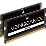 Corsair SO-DIMM 32 GB DDR5-5600 (2x 16 GB) Dual-Kit, Arbeitsspeicher schwarz, CMSX32GX5M2A5600C48, Vengeance