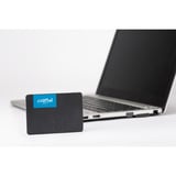 Crucial BX500 4 TB, SSD schwarz, SATA 6 Gb/s, 2,5", Retail